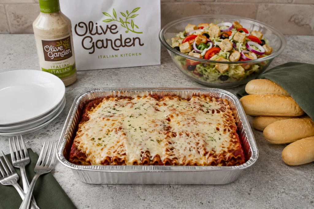 Olive Garden Family-Style Lasagna Bundle