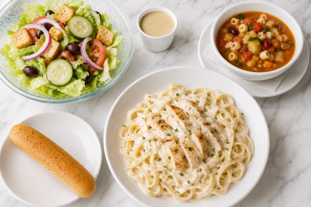 Olive Garden Toppings Nutrition
